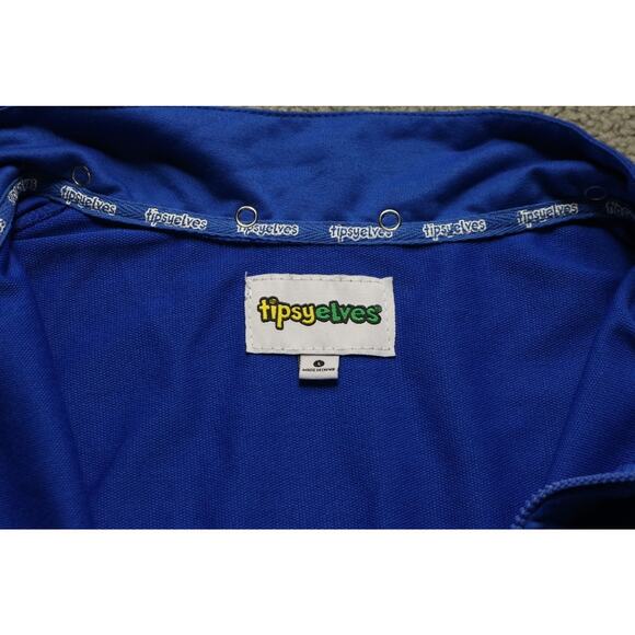 Tipsy Elves One Piece L Mens Wizard Halloween Costume Sleepwear No Hood or Hat - Picture 4 of 10